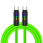 Type-c to Type-c 充電ケーブル PD240W 急速充電 ケーブル 1.5m シリコン素材 USB Type-Cケーブル 高耐久 断線防止 充電ケーブル 全5色 SKU:IPC02282025021