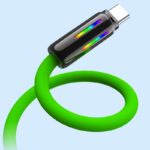 Type-c to Type-c 充電ケーブル PD240W 急速充電 ケーブル 1.5m シリコン素材 USB Type-Cケーブル 高耐久 断線防止 充電ケーブル 全5色 SKU:IPC02282025021 - 画像 (11)