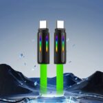 Type-c to Type-c 充電ケーブル PD240W 急速充電 ケーブル 1.5m シリコン素材 USB Type-Cケーブル 高耐久 断線防止 充電ケーブル 全5色 SKU:IPC02282025021 - 画像 (5)