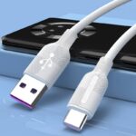 iPhone Lighting・type-c USB ケーブル 66W Type-C充電ケーブル 1.2m シリコン素材 高耐久 断線防止 充電ケーブル Lighting ケーブル SKU:IPC02282025022 - 画像 (2)
