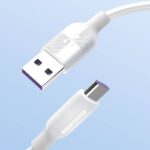 iPhone Lighting・type-c USB ケーブル 66W Type-C充電ケーブル 1.2m シリコン素材 高耐久 断線防止 充電ケーブル Lighting ケーブル SKU:IPC02282025022 - 画像 (3)