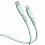 MFi認証取得 iPhone Lighting・type-c USB ケーブル 3A Type-C to Type-C 充電ケーブル 1.0m シリコン素材 高耐久 断線防止 充電ケーブル Lighting ケーブル  全4色 SKU:IPC02282025025 - Image 6