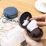 小銭入れ イヤホン保護 レザーバッグ  本革 財布 おしゃれ 革小物 小物入れ 小物 ミニ財布 鍵 ミニ チェーン 紛失防止 マルチケース  全8色 SKU:IPC02282025034 - Image 26