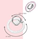 折れ畳式  MagSafe対応 スマホリング 360度回転 マグネット式 スマホスタンド マグセーフ iPhoneリングホルダー バンカーリング 角度調整 スタンド 全10色  SKU:IPC03012025001 - 画像 (9)