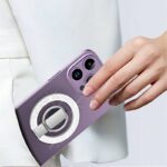 折れ畳式  MagSafe対応 スマホリング 360度回転 マグネット式 スマホスタンド マグセーフ iPhoneリングホルダー バンカーリング 角度調整 スタンド 全10色  SKU:IPC03012025001 - 画像 (8)