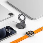 Magsafe充電対応 アルミ合金 スタンドホルダー 角度調整可能  卓上 スタンド スマホスタンド ホルダー   SKU:IPC03012025005 - Image 8