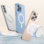 マグネット式  スマホ スタンド Magsafe対応アクセサリー TELESIN 折り畳式 スマートフォン リングホルダー   SKU:IPC03012025020 - Image 5