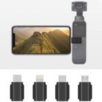 Pocket 2/Osmo Pocket androidデータコネクタ Osmo Pocket ハンド カメラ用 USB-C と Lightning データコネクタ アダプターTYPE C ライトニング iPhone・iPad タブレット など対応 SKU:IPC03012025027