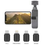 Pocket 2/Osmo Pocket androidデータコネクタ Osmo Pocket ハンド カメラ用 USB-C と Lightning データコネクタ アダプターTYPE C ライトニング iPhone・iPad タブレット など対応 SKU:IPC03012025027 - 画像 (4)