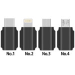 Pocket 2/Osmo Pocket androidデータコネクタ Osmo Pocket ハンド カメラ用 USB-C と Lightning データコネクタ アダプターTYPE C ライトニング iPhone・iPad タブレット など対応 SKU:IPC03012025027 - 画像 (12)