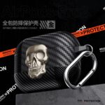Airpods 4 カーボン風 TPU ケース Apple Airpods pro2 代 TPU ケース Apple Airpods Pro2 カバー エアーポッズ カバー  全4色 SKU:IPC03012025039 - Image 4