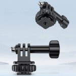 VRIG AC22 ホットシューマウントアダプター  三脚マウント 1/4インチネジ穴三脚マウントアダプター GoPro Hero13/12/11/10/9/8/7/6/5 ホットシューアダプター SKU:IPC03012025046