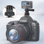 VRIG AC22 ホットシューマウントアダプター  三脚マウント 1/4インチネジ穴三脚マウントアダプター GoPro Hero13/12/11/10/9/8/7/6/5 ホットシューアダプター SKU:IPC03012025046 - Image 2