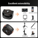 VRIG AC12 1/4ネジアダプター 三脚マウントカメラ三脚 スマホホルダー 撮影用ライト CLAW MINI クイックリリースマウント SKU:IPC03012025047 - Image 4