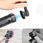 VRIG AC-04 ミニ三脚  自撮り棒 多機能Bluetoothリモコン付き  5段階伸縮  三脚ホルダー DJI Osmo Action 5 Pro/4/3用  マグネット自撮り棒 SKU:IPC03012025048 - Image 7