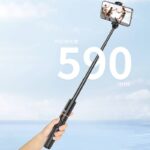 VRIG TP-19  自撮り棒 セルカ棒  590mm まで伸びる 4段伸縮  ミニ三脚 カメラ三脚 持ち運びに便利 スマホホルダー スマホ 三脚  SKU:IPC03012025049 - Image 6