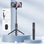 VRIG TP-19  自撮り棒 セルカ棒  590mm まで伸びる 4段伸縮  ミニ三脚 カメラ三脚 持ち運びに便利 スマホホルダー スマホ 三脚  SKU:IPC03012025049 - Image 4
