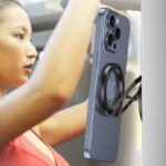 両面強磁力 MagSafe対応 スマホスタンド 360度回転 マグネット式 マグセーフ iPhoneホルダー バンカースタンド 角度調整 スタンド  全2色 SKU:IPC03012025054 - Image 7