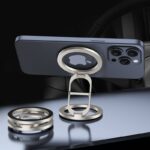 両面強磁力 MagSafe対応 スマホスタンド 360度回転 マグネット式 マグセーフ iPhoneホルダー バンカースタンド 角度調整 スタンド  全2色 SKU:IPC03012025054 - Image 6