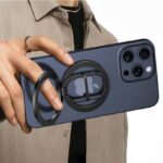 両面強磁力 MagSafe対応 スマホスタンド 360度回転 マグネット式 マグセーフ iPhoneホルダー バンカースタンド 角度調整 スタンド  全2色 SKU:IPC03012025054 - Image 4