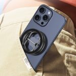 両面強磁力 MagSafe対応 スマホスタンド 360度回転 マグネット式 マグセーフ iPhoneホルダー バンカースタンド 角度調整 スタンド  全2色 SKU:IPC03012025054 - Image 3