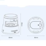 5in1ワイヤレス充電器 Apple watch &Air Pods充電可能  ワイヤレス充電 スタンド機能 PD15W 快速充電器 magsafe充電器 SKU:IPC03012025057 - Image 10