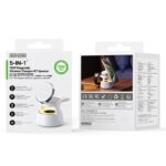 5in1ワイヤレス充電器 Apple watch &Air Pods充電可能  ワイヤレス充電 スタンド機能 PD15W 快速充電器 magsafe充電器 SKU:IPC03012025057 - Image 9