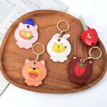 Apple AirTag ケース 合成革製 アップル エアタグ用 ケース キーホルダー 紛失防止 iphone キーリング エアタグ入れ 全16色 SKU:IPC03012025059 - Image 17