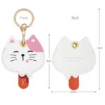 Apple AirTag ケース 合成革製 アップル エアタグ用 ケース キーホルダー 紛失防止 iphone キーリング エアタグ入れ 全16色 SKU:IPC03012025059 - Image 16