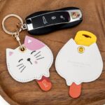 Apple AirTag ケース 合成革製 アップル エアタグ用 ケース キーホルダー 紛失防止 iphone キーリング エアタグ入れ 全16色 SKU:IPC03012025059 - Image 13
