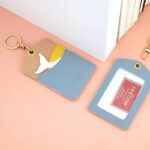 パスケース IDカードホルダー ストラップ付き 合成革 カード収納 カード入れ ケース   カードケース 薄型 PUレザー  全14色 SKU:IPC03012025062 - Image 7