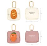 AirPods収納バッグ 小銭入れ イヤホン保護 レザーバッグ カラビナ 小物入れ 小物 紛失防止 マルチケース  全7色 SKU:IPC03012025063 - Image 16