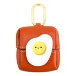 AirPods収納バッグ 小銭入れ イヤホン保護 レザーバッグ カラビナ 小物入れ 小物 紛失防止 マルチケース  全7色 SKU:IPC03012025063 - Image 12