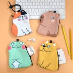 小銭入れ コインケース レザー 合成革 財布 おしゃれ 革小物 小物入れ 小物 11*2*12CM ミニ財布 ミニ チェーン 紛失防止 マルチケース  全4色 SKU:IPC03012025066 - Image 7