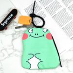 小銭入れ コインケース レザー 合成革 財布 おしゃれ 革小物 小物入れ 小物 11*2*12CM ミニ財布 ミニ チェーン 紛失防止 マルチケース  全4色 SKU:IPC03012025066 - Image 6