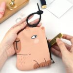小銭入れ コインケース レザー 合成革 財布 おしゃれ 革小物 小物入れ 小物 11*2*12CM ミニ財布 ミニ チェーン 紛失防止 マルチケース  全4色 SKU:IPC03012025066 - Image 5
