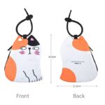 小銭入れ コインケース レザー 合成革 財布 おしゃれ 革小物 小物入れ 小物 11*2*12CM ミニ財布 ミニ チェーン 紛失防止 マルチケース  全4色 SKU:IPC03012025066 - Image 10