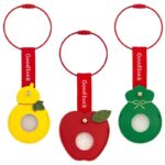 Apple AirTag ケース 合成革製 アップル エアタグ用 ケース 紛失防止 iphone キーリング エアタグ入れ 全3色 SKU:IPC03012025070