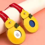 Apple AirTag ケース 合成革製 アップル エアタグ用 ケース 紛失防止 iphone キーリング エアタグ入れ 全3色 SKU:IPC03012025070 - Image 2
