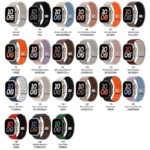 42/44/45/46/49mm Apple Watch  シリコン製 ベルト マグネット式 アップルウォッチ バンド ベルト Apple Watch 交換ベルト 全15色 SKU:IPC03012025088 - 画像 (3)