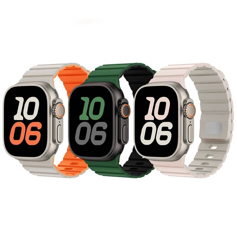 IPC03012025088-19.jpg 42/44/45/46/49mm Apple Watch シリコン製 ベルト マグネット式 アップルウォッチ バンド ベルト Apple Watch 交換ベルト 全15色 SKU:IPC03012025088 - 画像 (1)