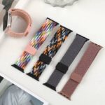 42/44/45/46/49mm Apple Watch  ナイロン製 ベルト マグネット式 アップルウォッチ バンド ベルト Apple Watch 交換ベルト 全15色 SKU:IPC03012025089