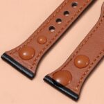 38/40/41/ 42mm Apple Watch  本革製 ベルト アップルウォッチ バンド ベルト Apple Watch44/45/46/49mm 交換ベルト 全10色 SKU:IPC03012025091 - Image 3