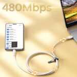 USB-A Type-C 充電ケーブル REMAX PD 66W 60W 30W usb type-c ケーブル 1.2m ライトニングケーブル   充電ケーブル Lighting ケーブル 高耐久 断線防止 充電ケーブル  全2色 SKU:IPC03092025024 - 画像 (6)