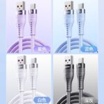USB-A Type-C 充電ケーブル REMAX PD 66W 60W 30W usb type-c ケーブル 1.2m ライトニングケーブル   充電ケーブル Lighting ケーブル 高耐久 断線防止 充電ケーブル  全2色 SKU:IPC03092025024 - 画像 (5)