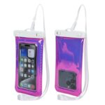 防水ポーチ スマホ防水 ケース IPX8防水規格 PVC製 携帯防水ケース  完全防水ケース  スマホ防水袋 全4色 SKU:IPC03092025039 - Image 4