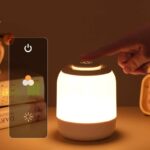ナイトライト USB充電式 ベッドライト 簡単タッチ操作 軽量 授乳ライト 常夜灯 間接照明 4000mAhバッテリー内蔵 キャンプライト LEDライト全3色 SKU:IPC03092025057 - 画像 (12)