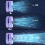 冷却プレート付  小型扇風機 100段高速大風量 携帯扇風機 3600mAh内臓バッテリー 卓上扇風機 スマホスタンド機能 アウトドア ファン ミニ扇風機 熱中症対策 全4色 SKU:IPC03092025062 - Image 9