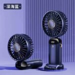 ハンディファン ミニ扇風機 5段階風量調整 携帯扇風機 4000mAh内臓バッテリー USB 充電式 卓上扇風機 アウトドア ファン 全5色 SKU:IPC03092025063 - Image 5