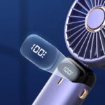 ハンディファン ミニ扇風機 5段階風量調整 携帯扇風機 4000mAh内臓バッテリー USB 充電式 卓上扇風機 アウトドア ファン 全5色 SKU:IPC03092025063 - Image 14